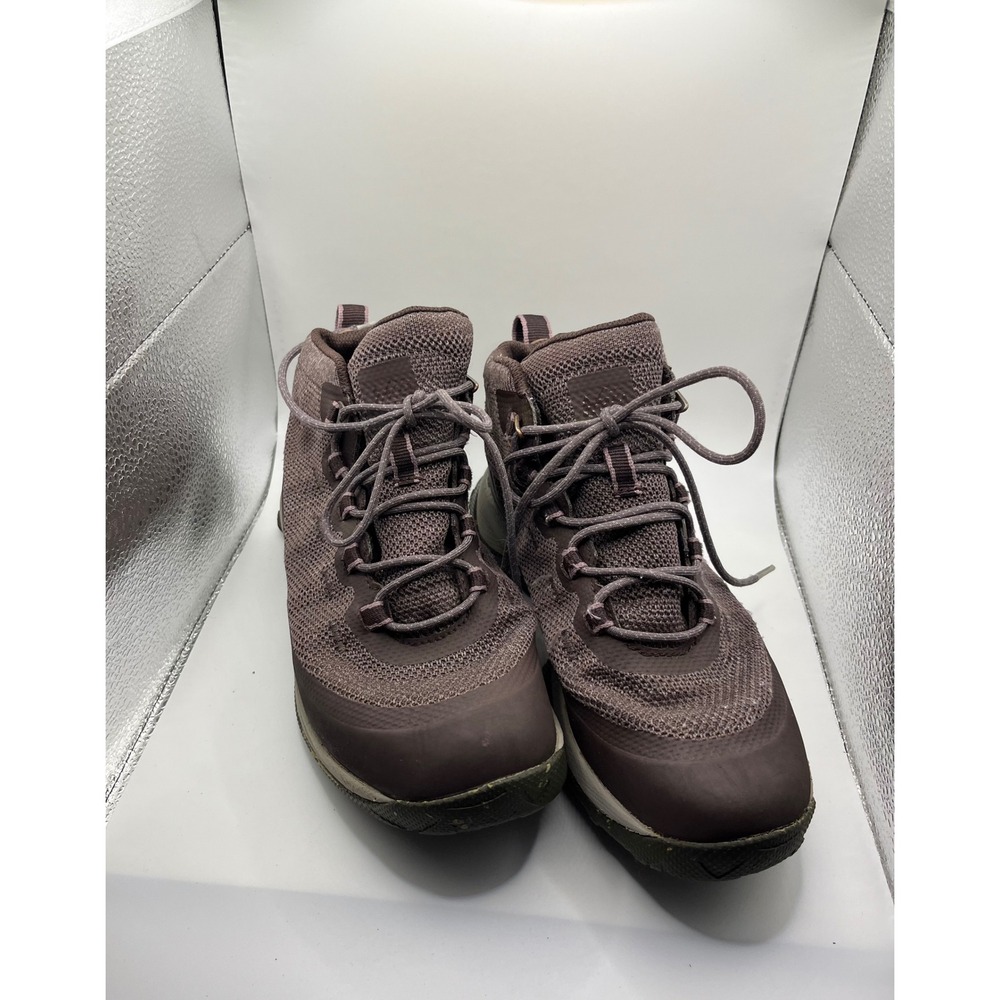 REI Co-op Hydro Walk Mid Waterproof Hiking Boots‎ Women's Size 6.5 Purple